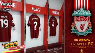 NEW NUMBER: Darwin Nunez's two Liverpool shirt number options with three favourites already taken