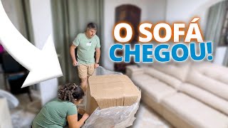 MONTANDO O SOFÁ E AS POLTRONAS DA ANDRÉIA