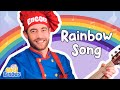 Rainbow Song Sing-Along | Color Song for Kids | Learn Colors | Chef Bisous | Educational Songs