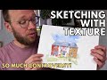 How to Sketch Textures - Comparing Different Techniques - Which is BEST?