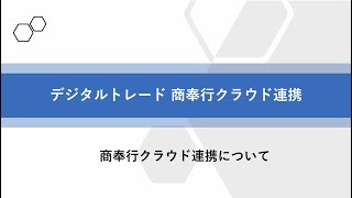 BConnectionデジタルトレード 商奉行クラウド連携