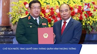 Chủ Tịch Nước Trao Quyết Định Thăng Quân Hàm Thượng Tướng Cho Thứ Trưởng Bộ Quốc Phòng Phạm Hoài Nam