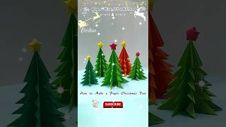 🎄Easy Origami :Create Your Own Christmas Origami Christmas Tree - 簡單摺紙：打造屬於你自己的聖誕節摺紙聖誕樹 #fold #折り紙