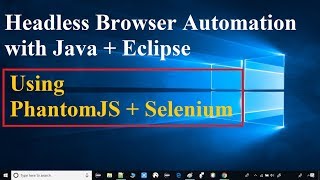 How to use PhantomJS with Selenium?