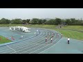 2020 西条ひうちトラック記録会 中学男子110mh（0.914m）ﾀｲﾑﾚｰｽ1組