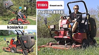 TORO ProLine H800 - kosiarka z górnym wysypem (diesel Yanmar 26KM)