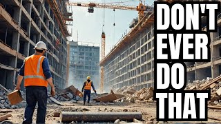 MOST DANGEROUS MOMENTS ON THE CONSTRUCTION SITE