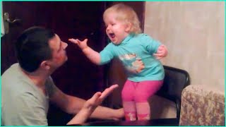 Baby Arguing With Her Dad Is The Cutest Thing You’ll See All Day💝 Funny Father and Baby Compilation