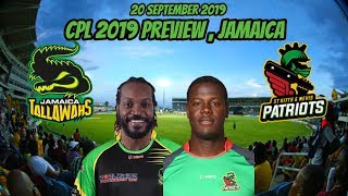 CPL 2019 Jamaica Tallawahs vs St. Kitts & Nevis Patriots Preview - 20 September 2019 | Jamaica