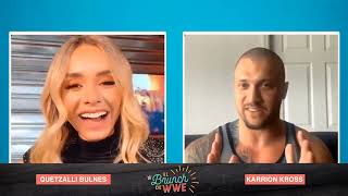 QUETZALLI BULNES WITH KARRION KROSS EXCLUSIVE INTERVIEW #elbrunchdewwe