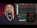 How to Make DARK MELODIC Beats for Lil Durk From Scratch | FL Studio 21