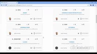 Github profile clone complete project with source code | Vue Js
