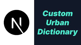 Urban Dictionary using RapidAPI #tsbsankara #api #nextjs14