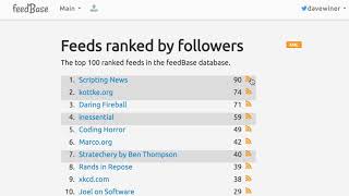 feedBase feature demo, configurable feed reader URL