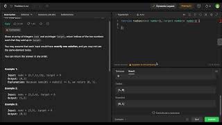 Two Sum - LeetCode - TypeScript Solution