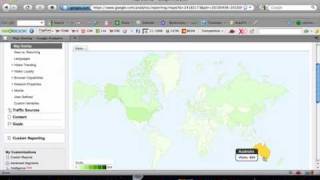 Viewing the Google Analytics Map Overlay.mov
