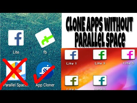 Cómo clonar aplicaciones sin espacio paralelo