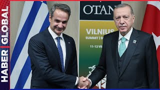 CANLI | Yunanistan ile Yeni Dönem Başlıyor! Erdoğan Miçotakis'e Bunları Anlattı