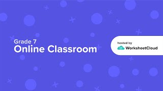 Grade 7 - Mathematics - Percentages / WorksheetCloud Video Lesson