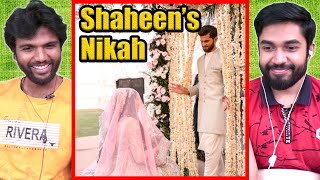 Reacting to Shaheen Shah Afridi’s Nikah