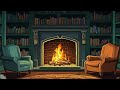 nostalgic old music playing in another room in cozy 1950s living room vintage music for relaxation