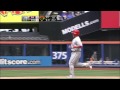 phi@nym ruiz hits a ground rule double to right