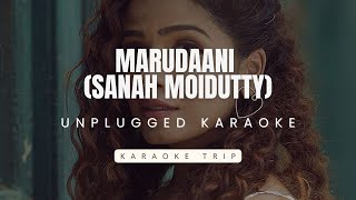 Marudaani Unplugged HD Karaoke I Sanah Moidutty I Tamil