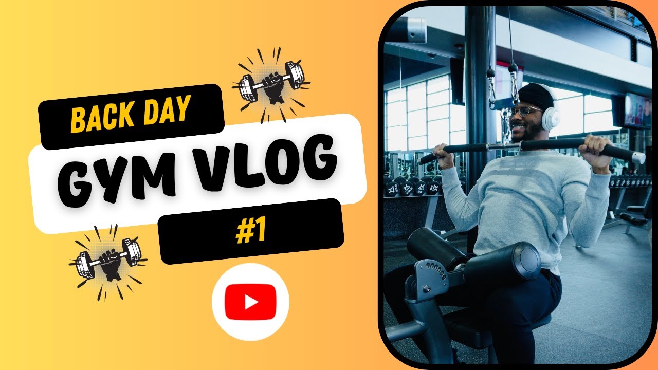 Deload Week Back Day Gym Vlog 1 Youtube