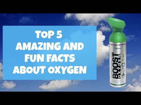 What are five interesting facts about oxygen?