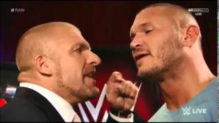 Randy Orton Confronts Triple H And Stephanie Mcmahon Backstage