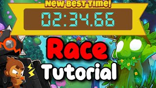 BTD6 Race Tutorial / guide |  For want of a Glade