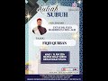 LIVE @  Alittihadiyyah KULIAH SUBUH| USTAZ SYED SHAHRIDZAN | 16 JUN 2024