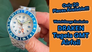 WatchGauge Exclusive - Draken Tugela GMT Airfoil