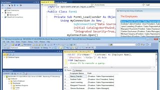 VB.NET Programming - How to Connect to SQL Server 2014 Database