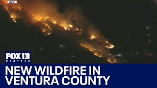 New wildfire breaks out in Ventura County, California | FOX 13 Seattle