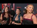 interview with wwe raw netflix lyra valkryia alba fyre u0026 isla dawn wrestlers