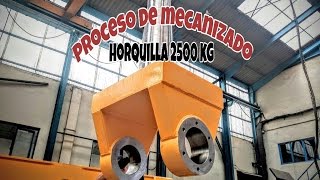 Proceso de mecanizado de una horquilla...(Mechanization of a fork)