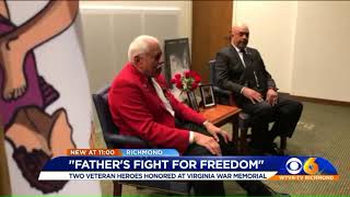 Sons of WWII veterans talk fighting fascism, racism