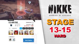 Stage 13-15 Hard Mode | Goddess of Victory: Nikke