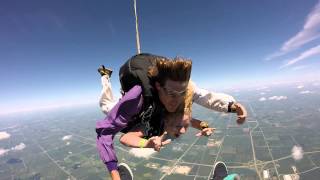 Becca Young Skydive at Chicagoland Skydiving Center with Sean Mikey