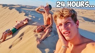 Surviving 24 Hours Straight In A Desert!