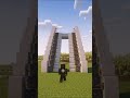 minecraft better automatic stairs😱 shorts