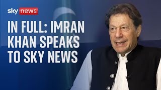 EXCLUSIVE: Imran Khan warns Pakistan’s democracy is at ‘all-time low’