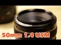 Canon EF 50mm 1.4 USM Hands-on quick review