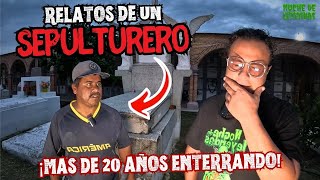 ENTREVISTAMOS AL SEPULTURERO: 20 años entre las tumbas