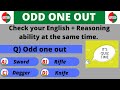 Odd one out |English vocabulary|English test|Can you score 15/15?|Engquizz