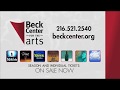 Beck Center for the Arts 2018 Season