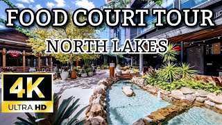 [4K] UHD Food Court Walking Tour at an Australian 🇦🇺 Shopping Mall in North Lakes Moreton Bay Qld