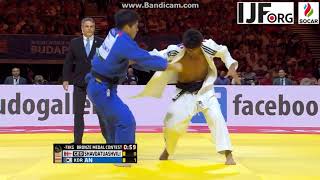 World Judo Championship 2017, Bronze Medal fight -73kg,SHAVDATUASHVILI (GEO)-AN (KOR)