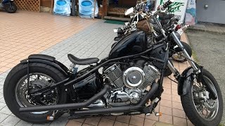 原型確認不能　究極最速のアメリカン　1997 ヤマハ・ドラッグスター1100　YAMAHA・DragStar1100　 DS1100　男ブラックライダー